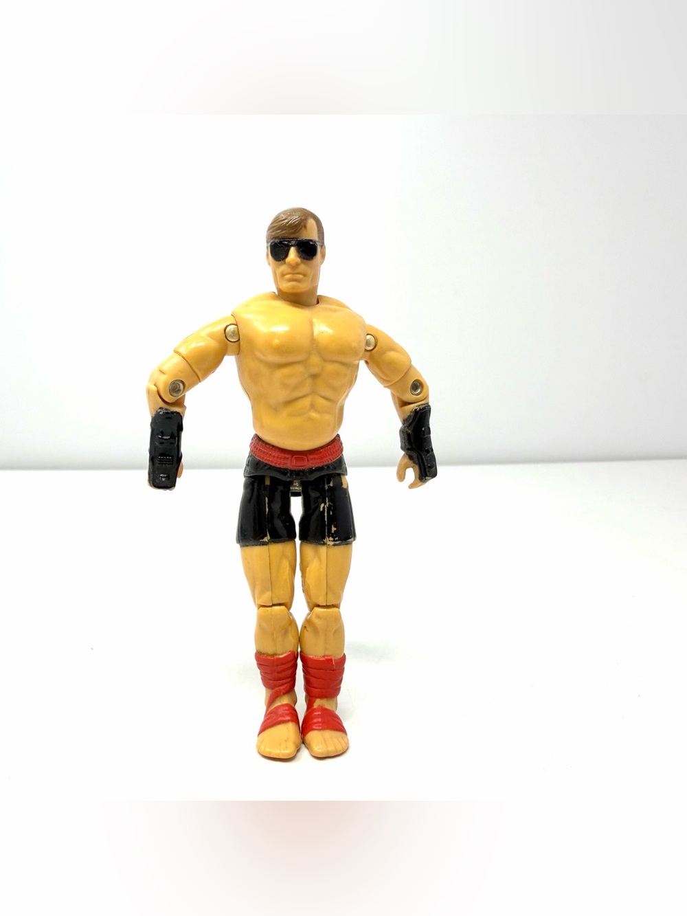 1994 Mortal Kombat Johnny Cage Gi Joe Style Vintage Action Figure Hasbro
